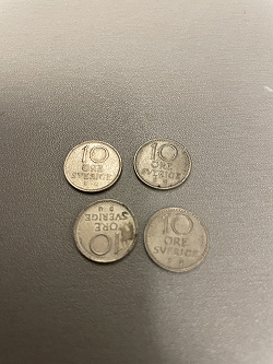 Отдается в дар «Монеты Швеции»