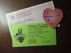 Отдается в дар «Билетики из Праги в коллекцию»