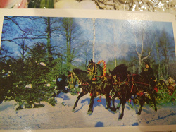Отдается в дар «открытки советские новогодние»