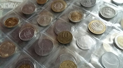 Отдается в дар «монеты разных стран»