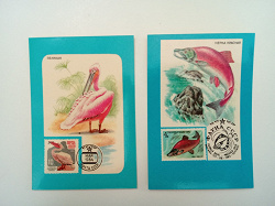 Отдается в дар «Календарики почтовые марки 2»