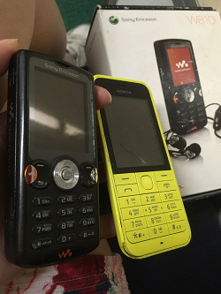 Отдается в дар «БУ мобильник Sony Ericsson W810i Walkman»
