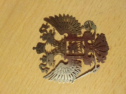 Отдается в дар «Герб России в металле»