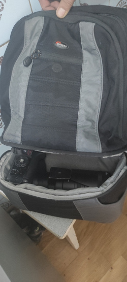 Отдается в дар «Рюкзак с отделением для фотокамеры, сумка для ноутбука»