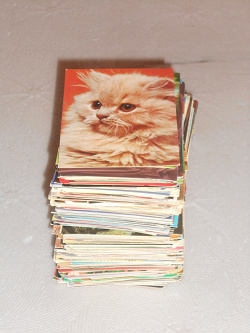 Отдается в дар «Коллекция календариков с кошками»