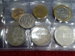Отдается в дар «Монеты Люксембурга преклонного возраста»