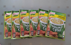 Отдается в дар «Чашка супа Knorr»