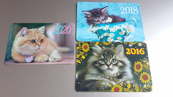 Отдается в дар «Календарики Кошки»