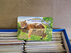 Отдается в дар «Календарики с тиграми»