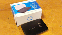 Отдается в дар «4G/Wi-Fi-роутер Alcatel Link Zone MW45V Black»