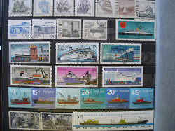 Отдается в дар «Почтовые марки Кот-д'Ивуар и Польши»