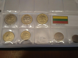 Отдается в дар «Монеты современной Литвы»