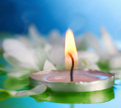 Отдается в дар «плавающие свечи»