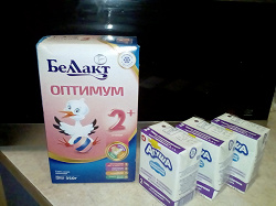 Отдается в дар «Молочная сухая смесь Беллакт Оптимум 2+»