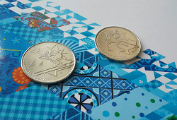 Отдается в дар «Монеты Канады. Олимпиада»