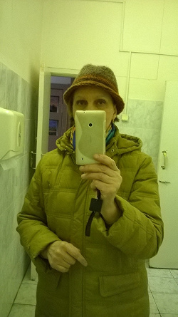 Отдается в дар «Зимний пуховик женский, М.»