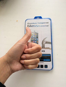 Отдается в дар «Защитное стекло для Iphone 5S»