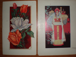 Отдается в дар «советские открытки.»