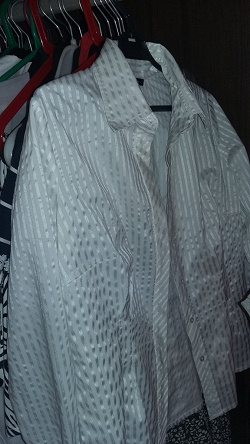 Отдается в дар «Белая блузка XL Ostin»