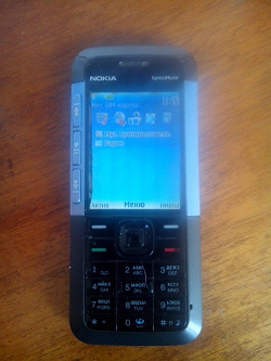 Отдается в дар «Nokia 5310 XpressMusic»