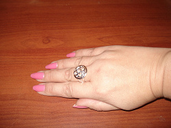 Отдается в дар «Новое серебряное кольцо 925 проба, размер 17,5»
