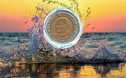 Отдается в дар «Монета 1 Турецкая лира»