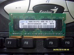 Отдается в дар «SO‑DIMM DDR2 SDRAM 256 MB»