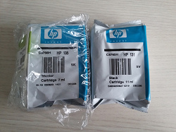 Отдается в дар «Струйные картриджи HP 131 (C8765H) и HP 135 (C8766H)»