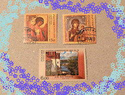 Отдается в дар «марки религиозной тематики»