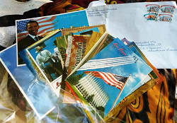 Отдается в дар «17 открыток с видами США»