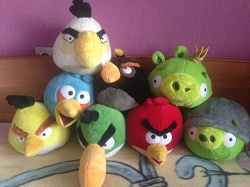 Отдается в дар «Игрушка Angry Birds»