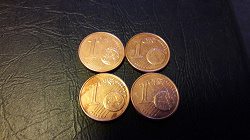Отдается в дар «Монета евроцент»