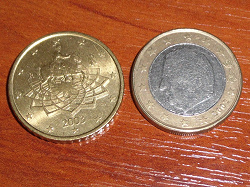 Отдается в дар «Евро и евроценты»