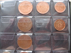 Отдается в дар «Монеты евроценты»