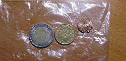 Отдается в дар «Юбилейная монета 2 евро.»
