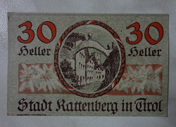 Отдается в дар «30 геллеров Австрии»