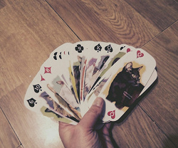 Отдается в дар «Игральные карты Umbra «Meow playing cards»»