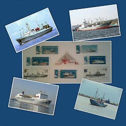 Отдается в дар «Почтовые марки СССР — Рыболовный флот»