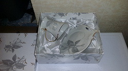 Отдается в дар «Чайный набор «Орхидея» новый»