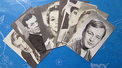 Отдается в дар «набор открыток артистов кино СССР»