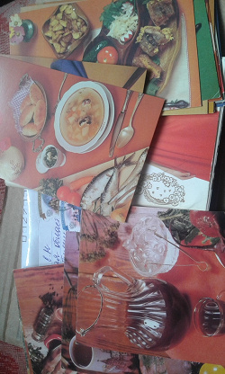 Отдается в дар «Набор открыток «Волшебные узоры» и кулинарные открытки.»