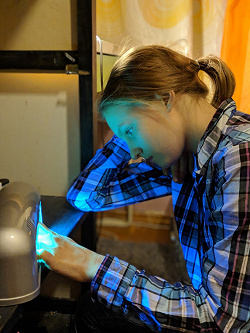 Отдается в дар «Лампа uv 9w»