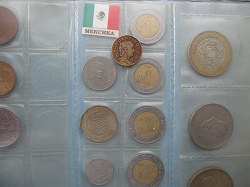 Отдается в дар «мексиканские монеты»