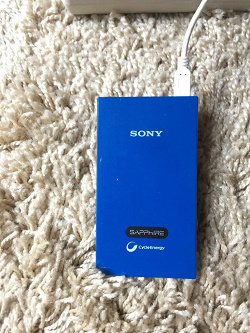 Отдается в дар «Внешний аккумулятор Sony»
