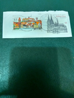 Отдается в дар «марки немецкие гашеные»