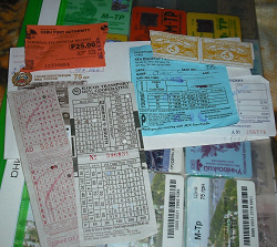 Отдается в дар «Талоны, билеты, Проездные билеты на филиппинский транспорт»