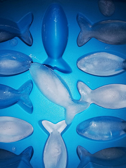Отдается в дар «Форма для льда в форме рыбок»