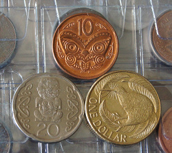 Отдается в дар «Монеты Новой Зеландии»