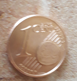 Отдается в дар «Монета 1 евроцент»