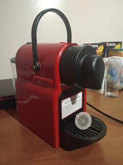 Отдается в дар «Капсульная кофеварка Krups Nespresso»